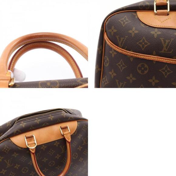 LOUIS VUITTON Brown Monogram Leather Deauville Bag - Picture 11 of 11